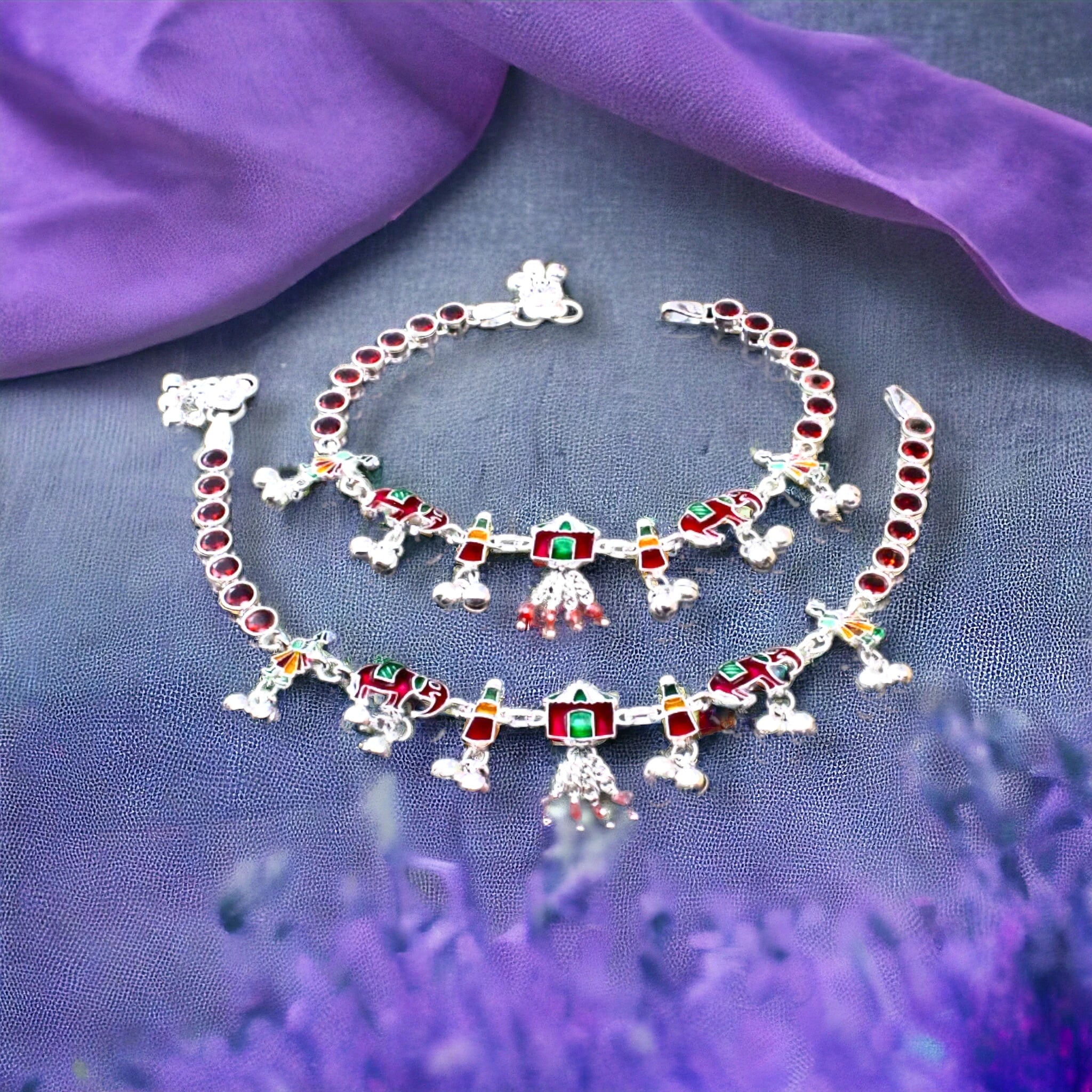 Chandi ki Payal designs at genuine prices Latest Silver Payal designs Karizma Jewels