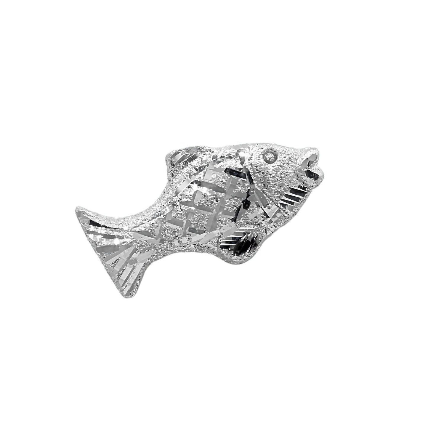 Solid 999 Pure Silver Fish for Lal Kitab Remedy and Astrology