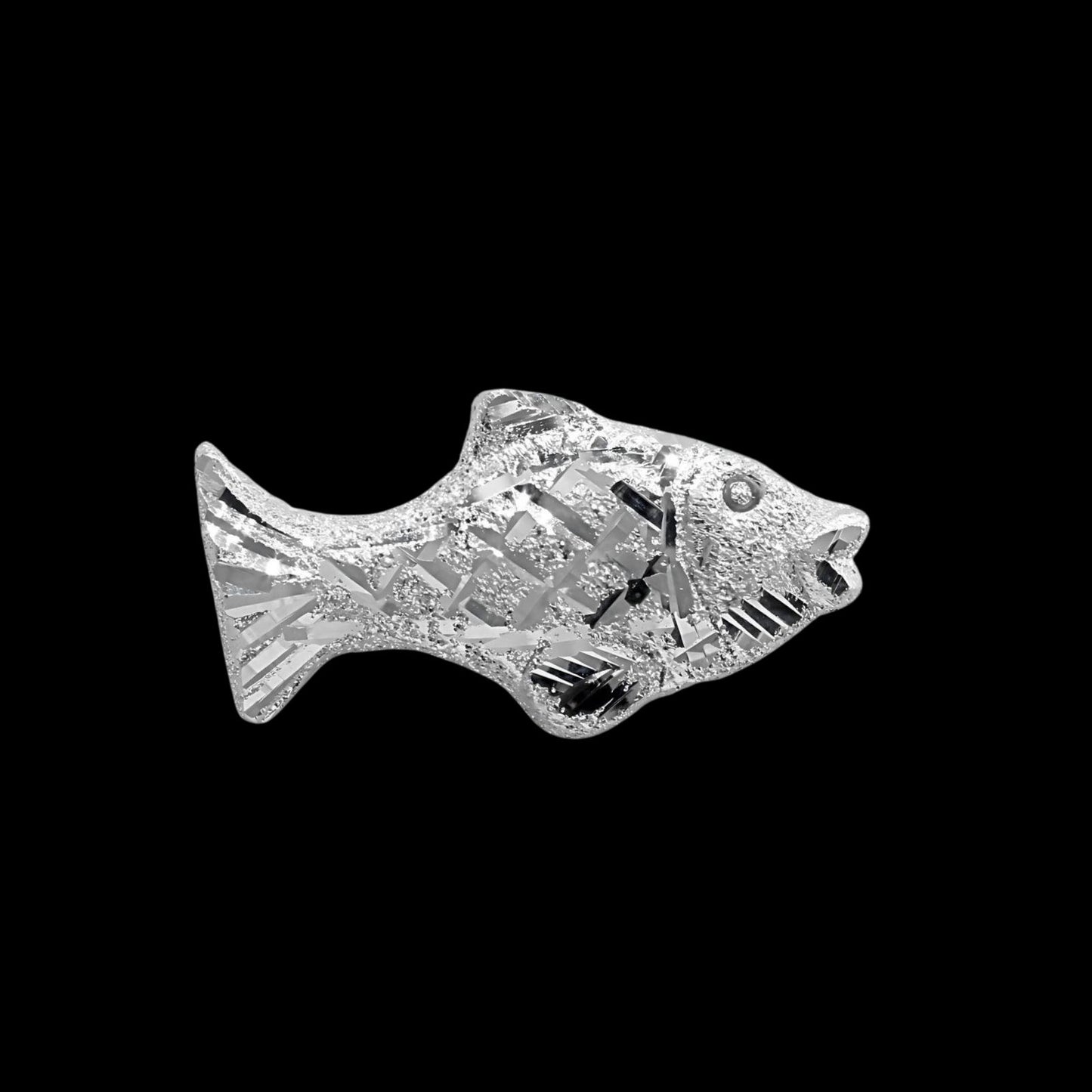 Solid 999 Pure Silver Fish for Lal Kitab Remedy and Astrology