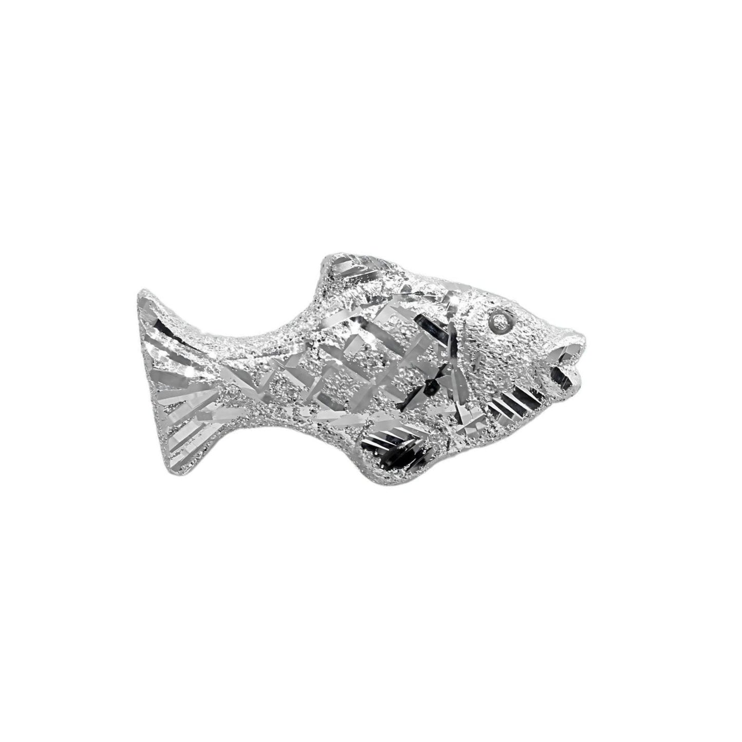 Solid 999 Pure Silver Fish for Lal Kitab Remedy and Astrology