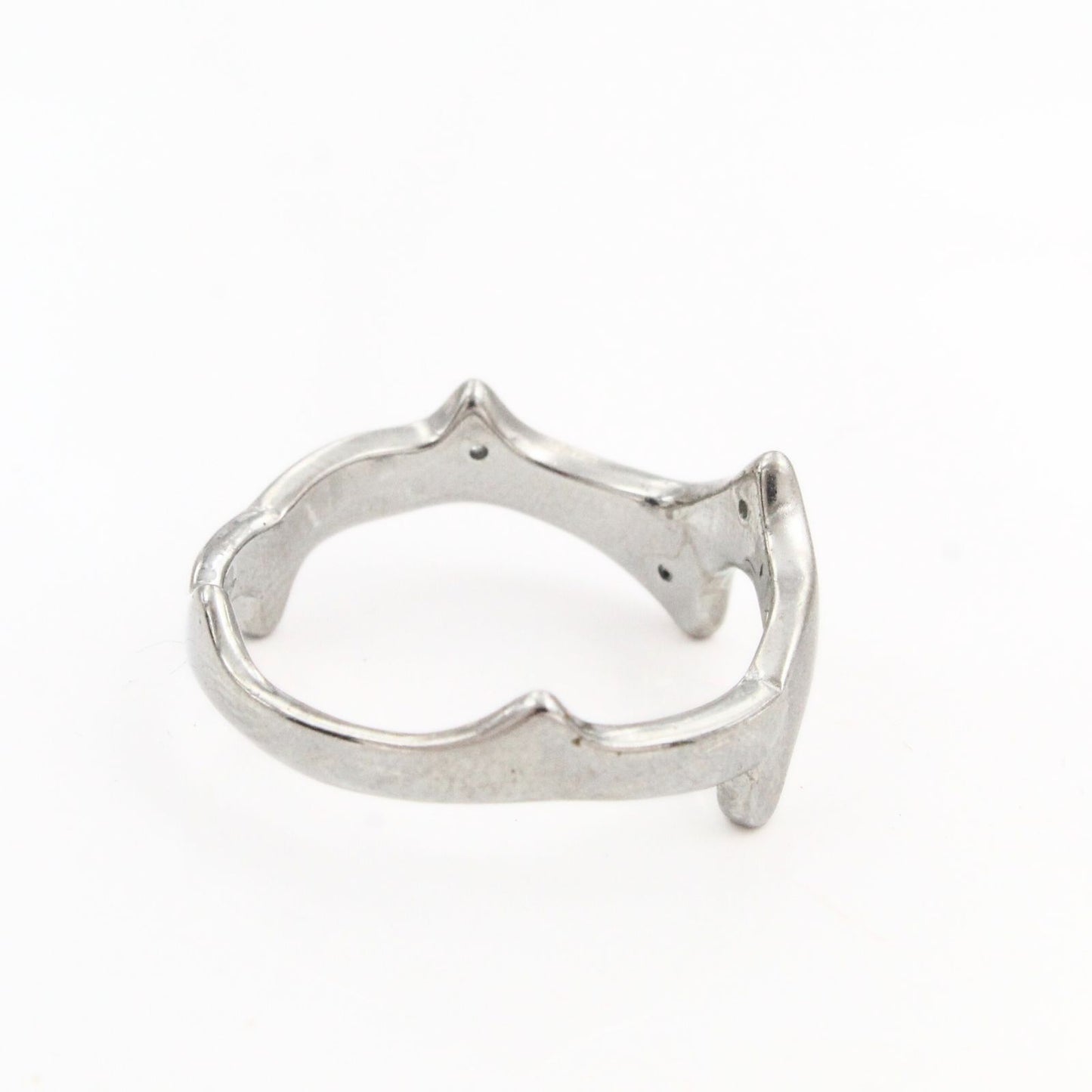 925 Real Silver Thorny Ring