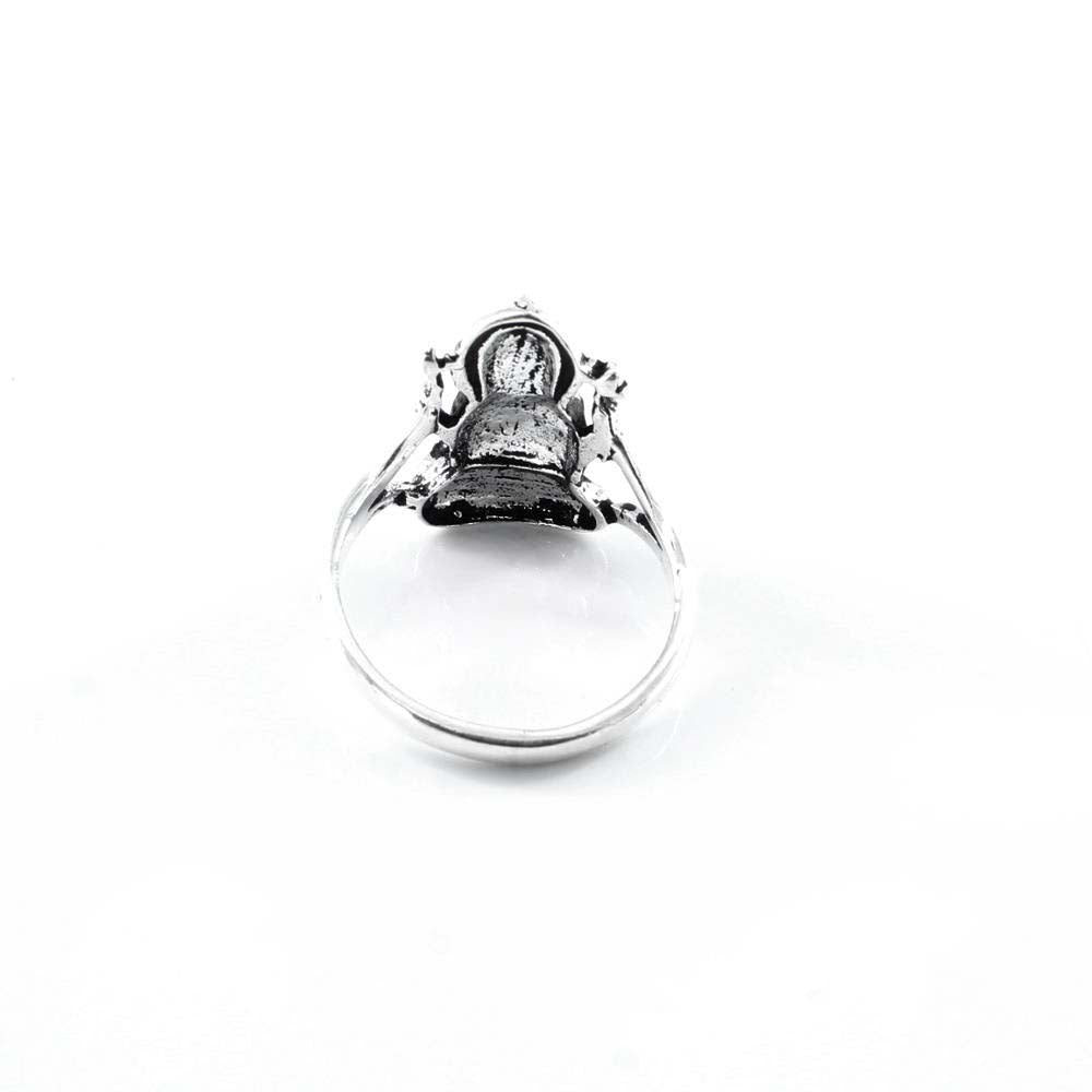 Real 925 Sterling Silver Oxidized Unisex Ring