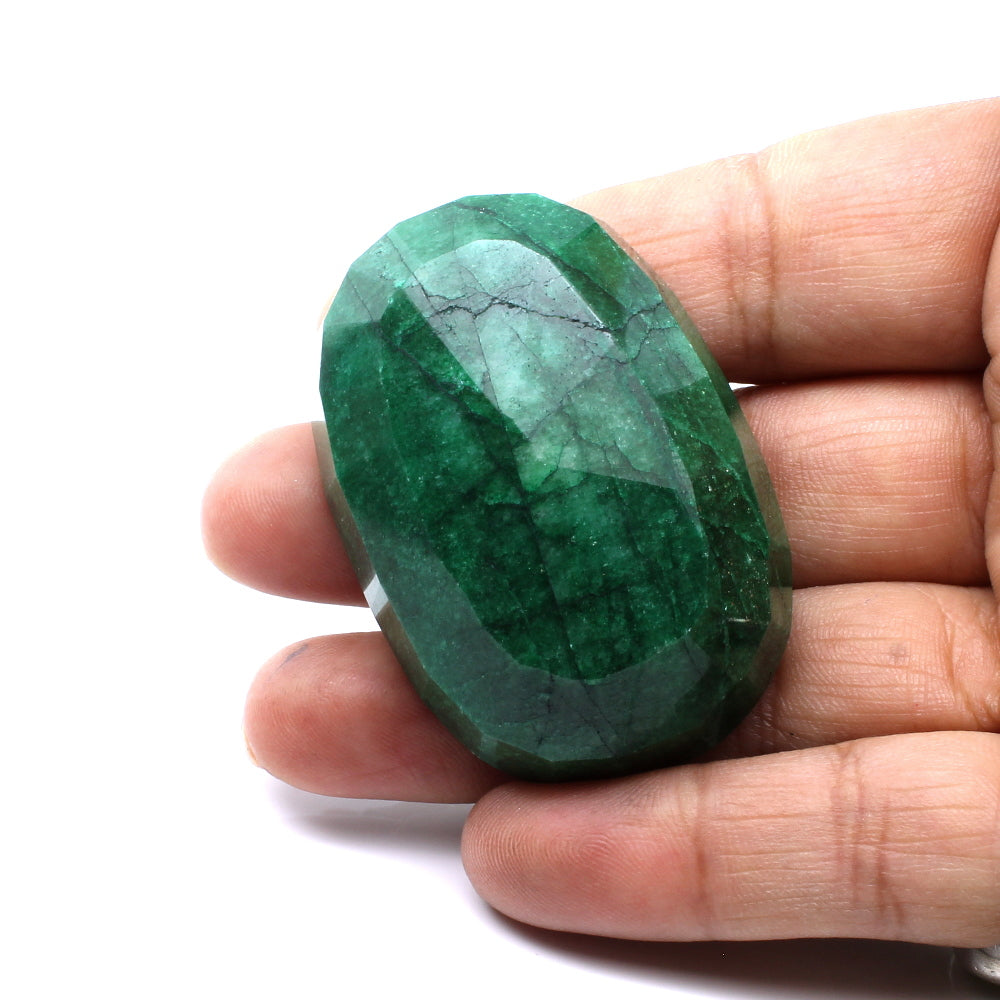 Natural Brazilian Green Emerald 287.8Ct Faceted Gems