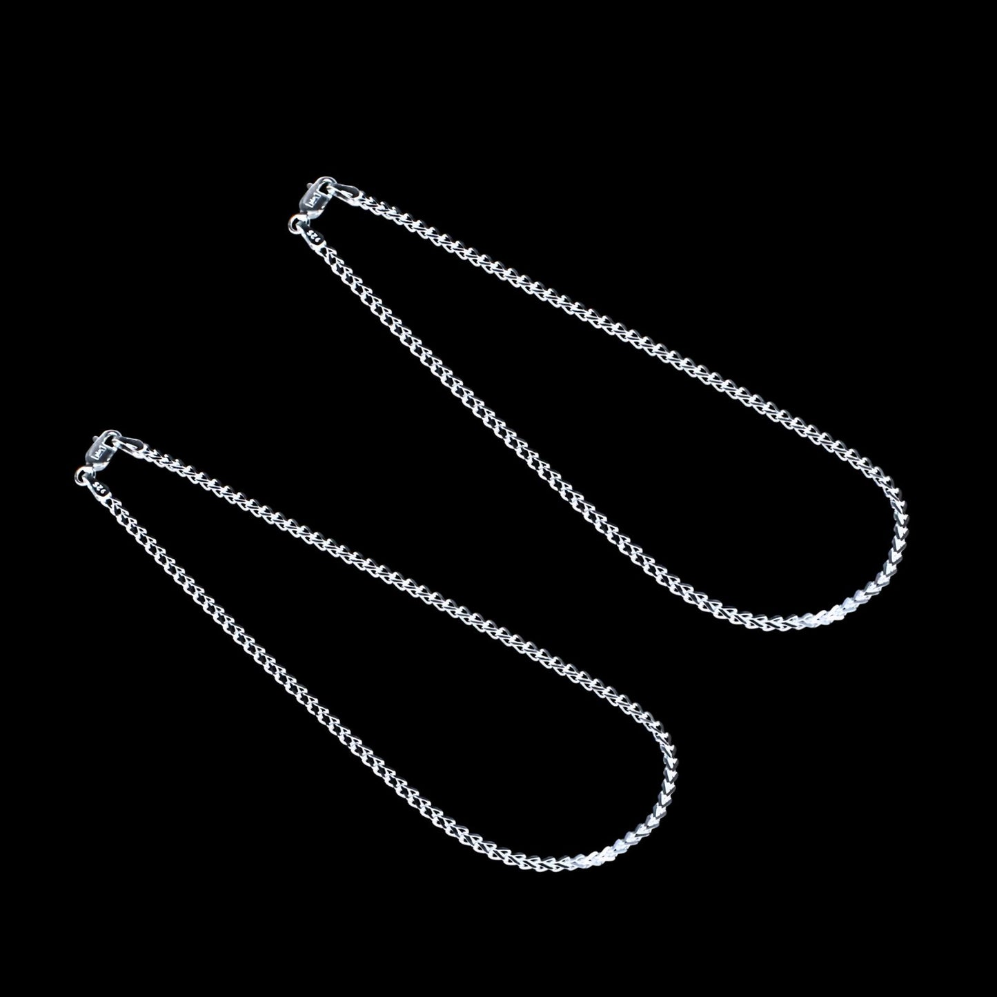 Cute Indian Girl Women Foxtail Real Silver Anklets Ankle Bracelet 10.3"
