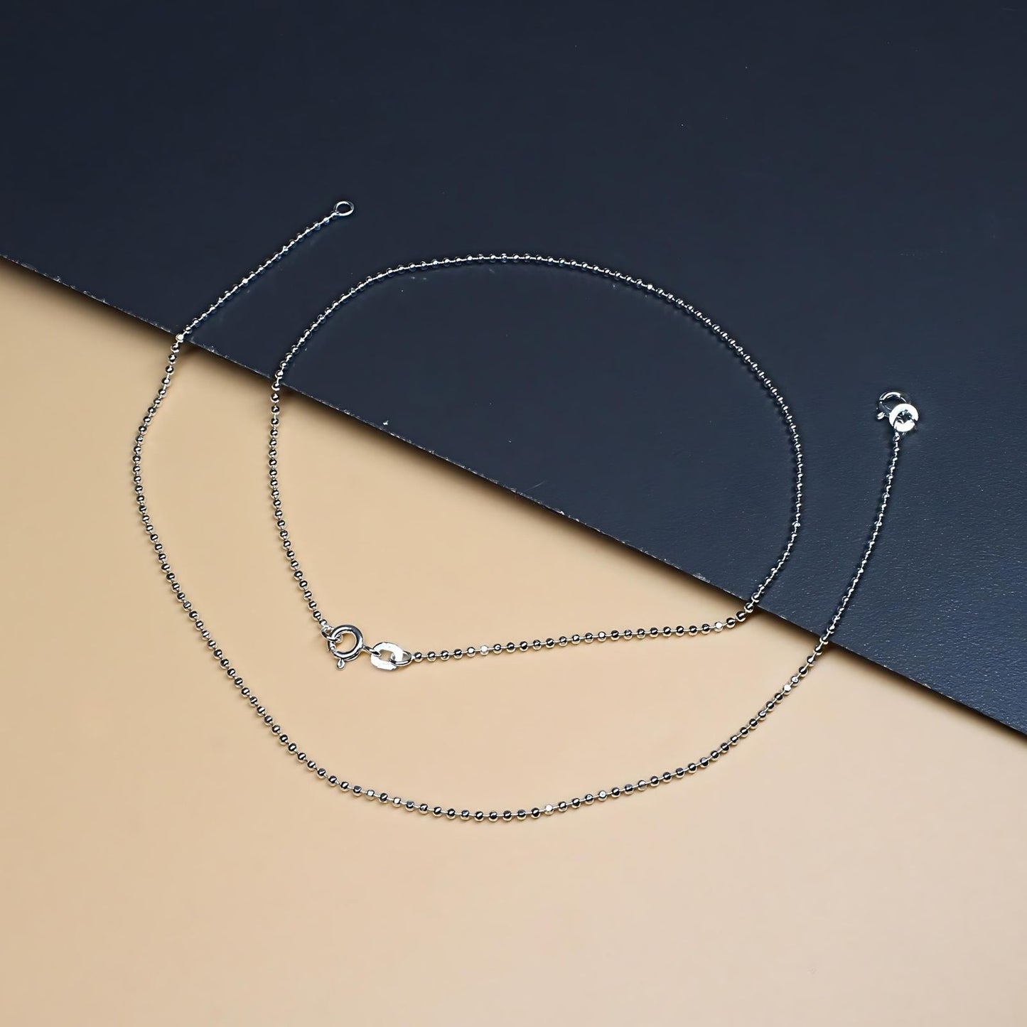 Boho Look 925 Sterling Silver Girl Women Anklets Ankle Bracelet 10.3"