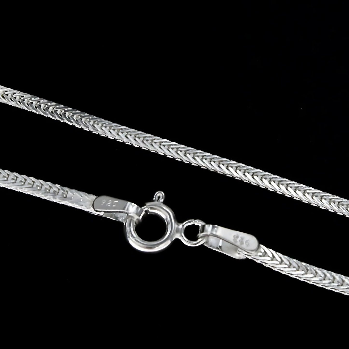 925 Sterling Silver Light weight Neck Chain 18"