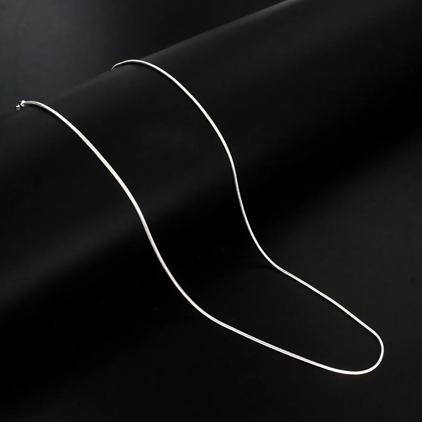 Daily wear 925 Sterling Silver snake style Neck Chain 16"