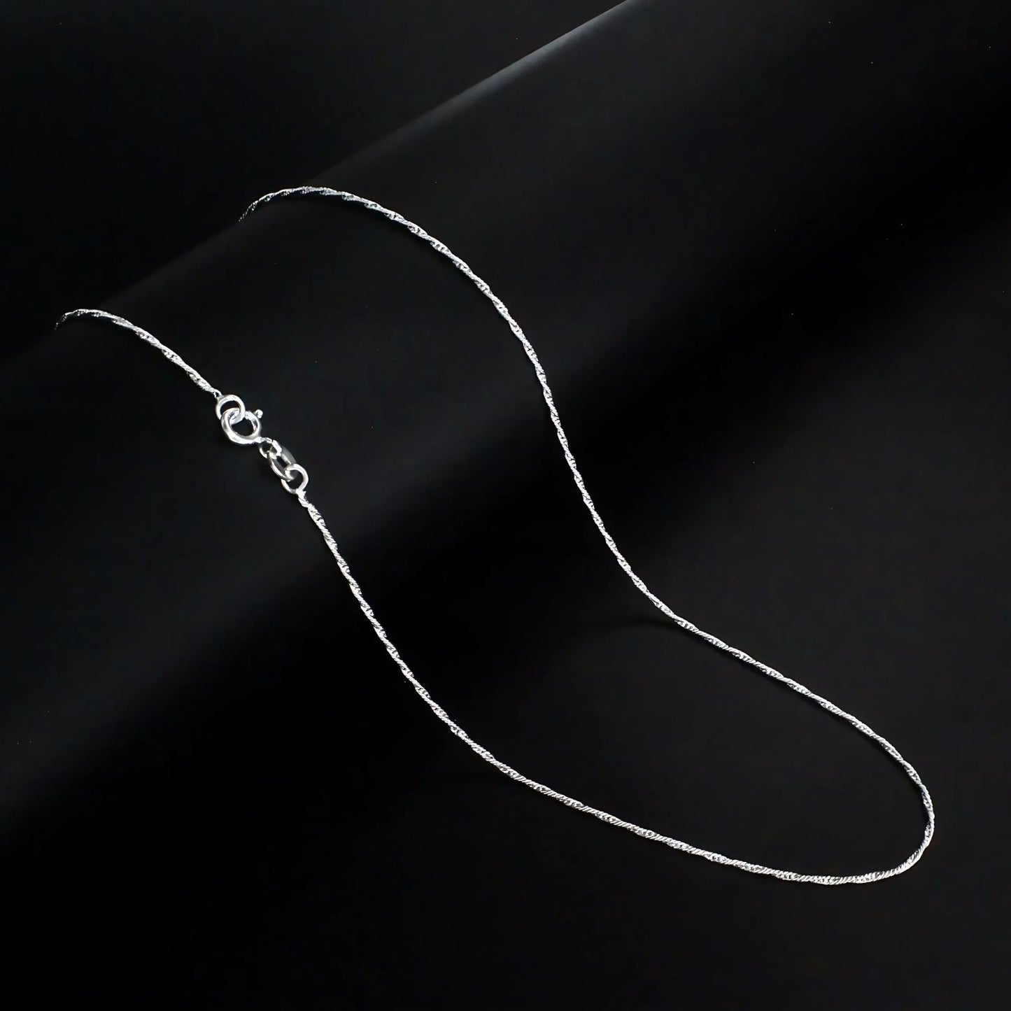 18" 925 Sterling Silver Light weight Neck chain