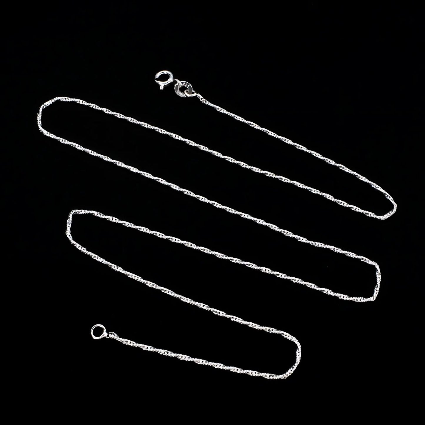 18" 925 Sterling Silver Light weight Neck chain