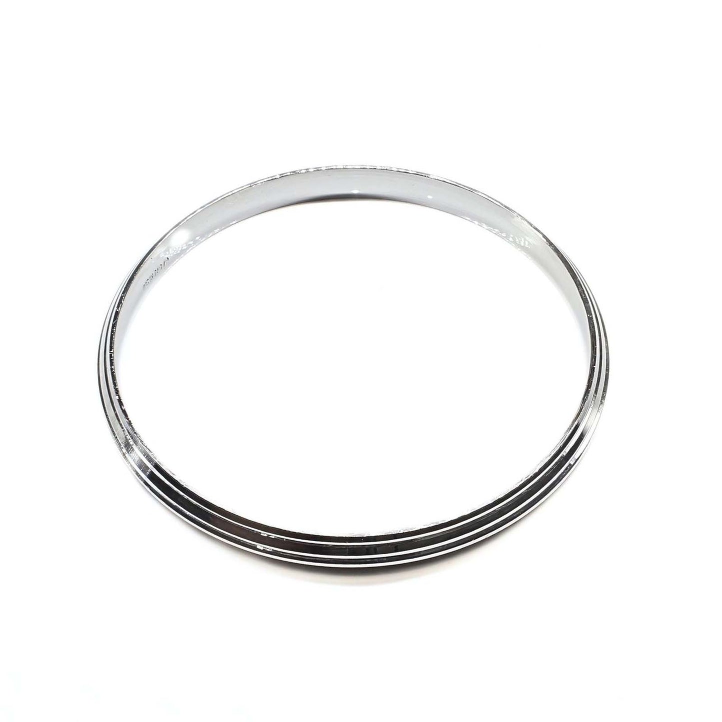990 Real Silver Kada for men in Punjabi style with mirror finishing