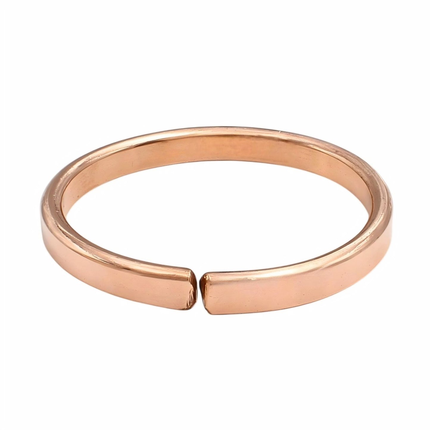 Mantra Engraved Pure Copper Cuff bangle - जय बजरंग बली ॥