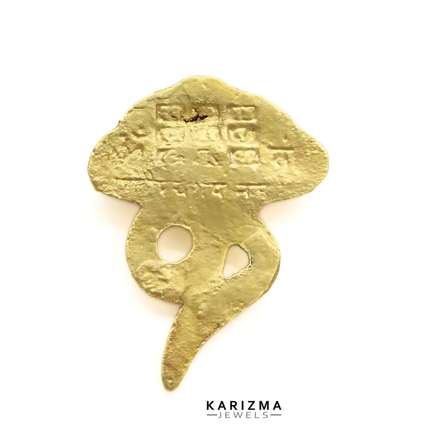 Brass Panchmukhi Naag shesh naag for Temple Lal Kitab and red book remedies