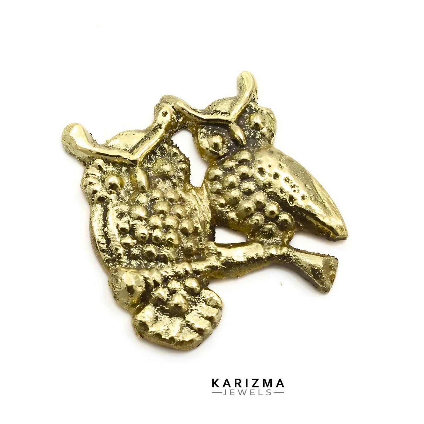 Brass Vastu Oxidized Owl Statue for Lal Kitab and red book remedies