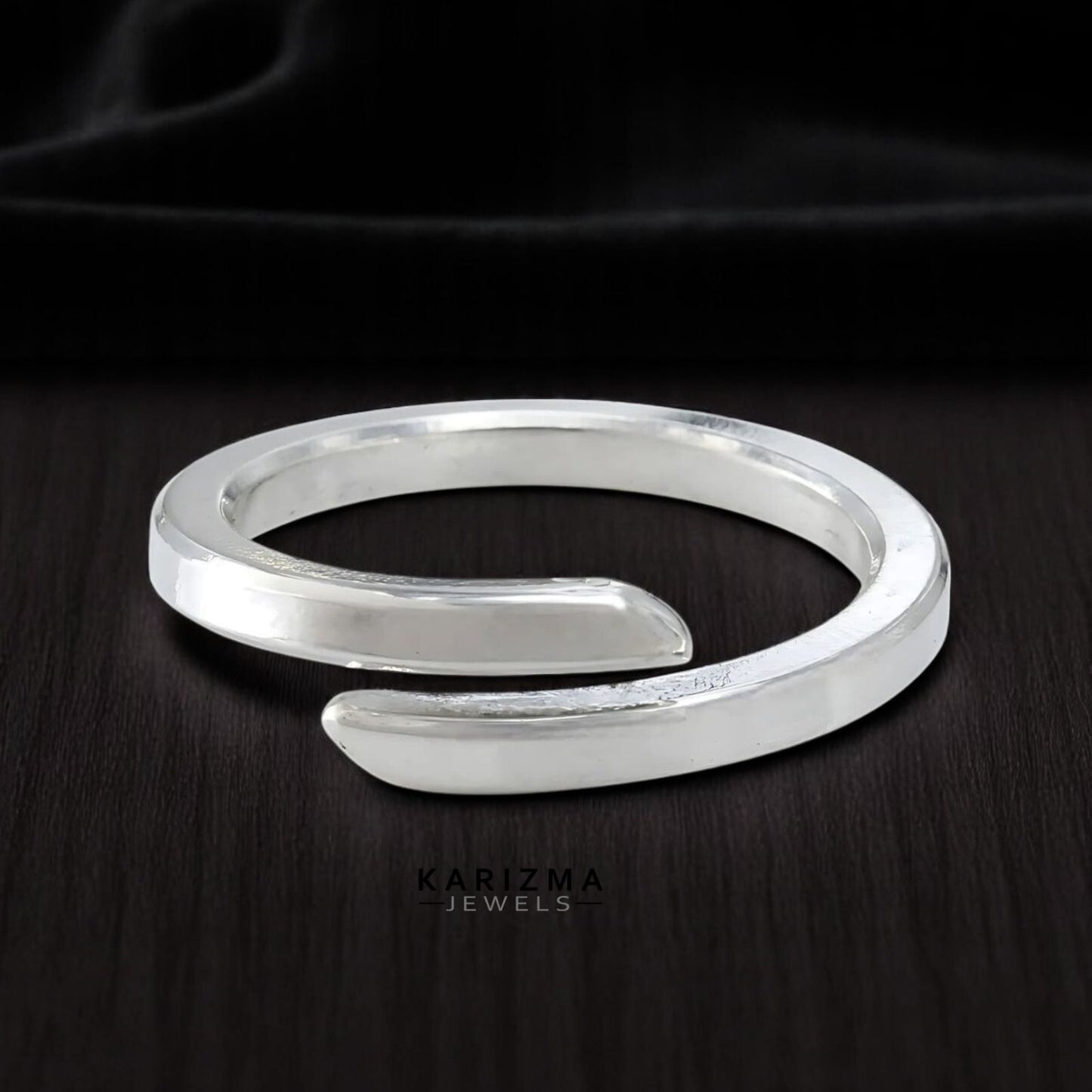 999 Pure Silver Adjustable Ring chandi ka bejod challa