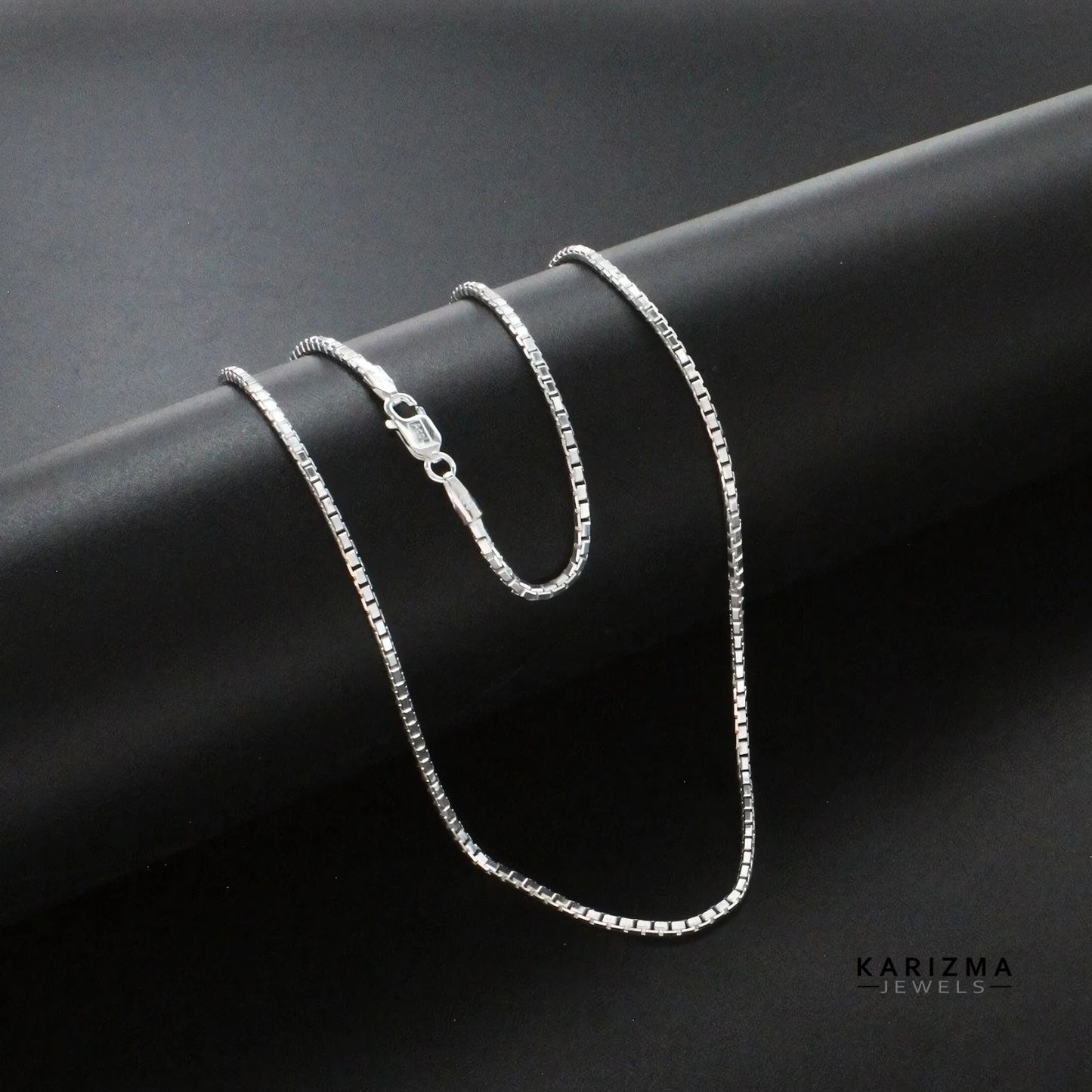925 Sterling Silver Unisex Excellent gifting Neck Chain 18"