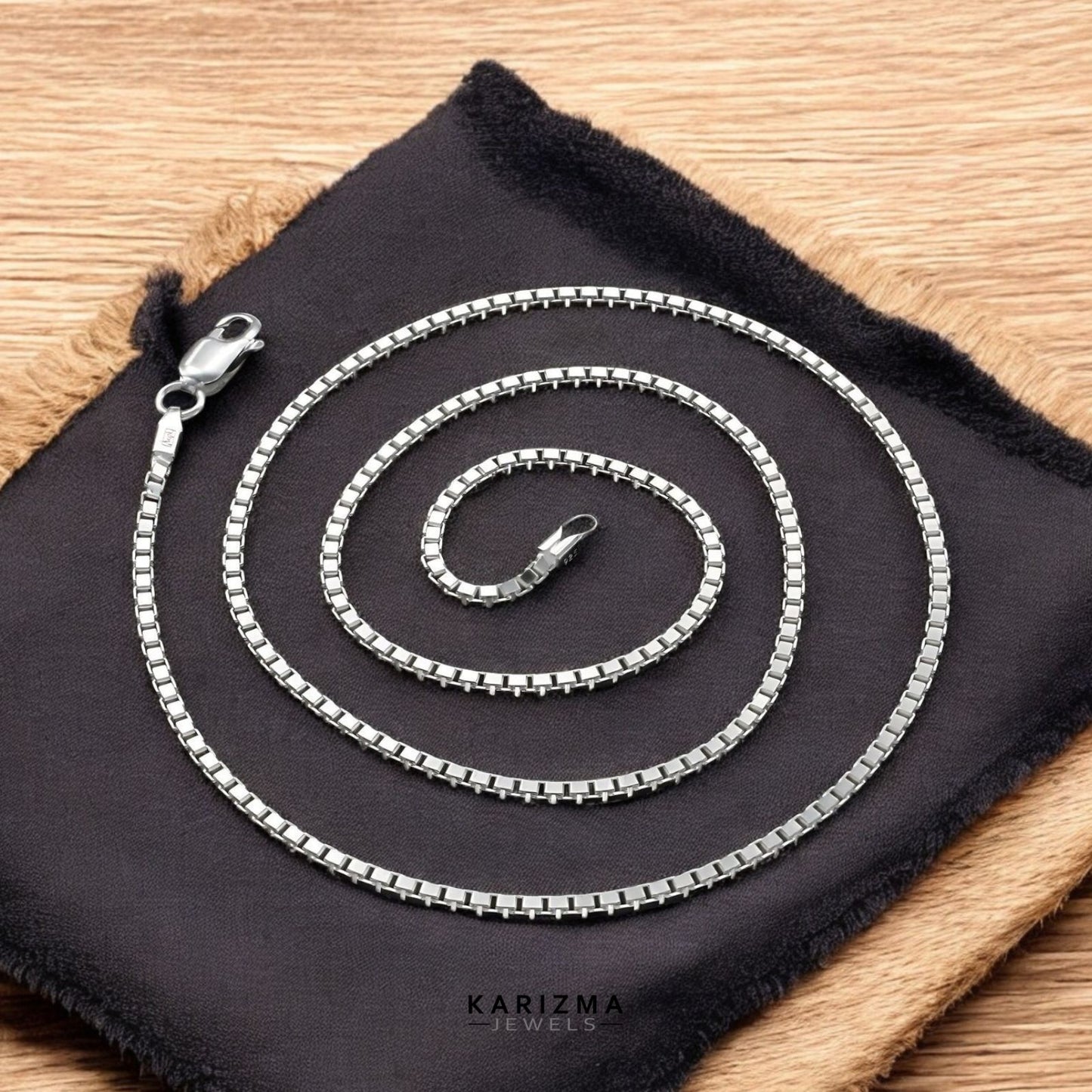 20" Real 925 Sterling Silver Unisex best Neck Chain