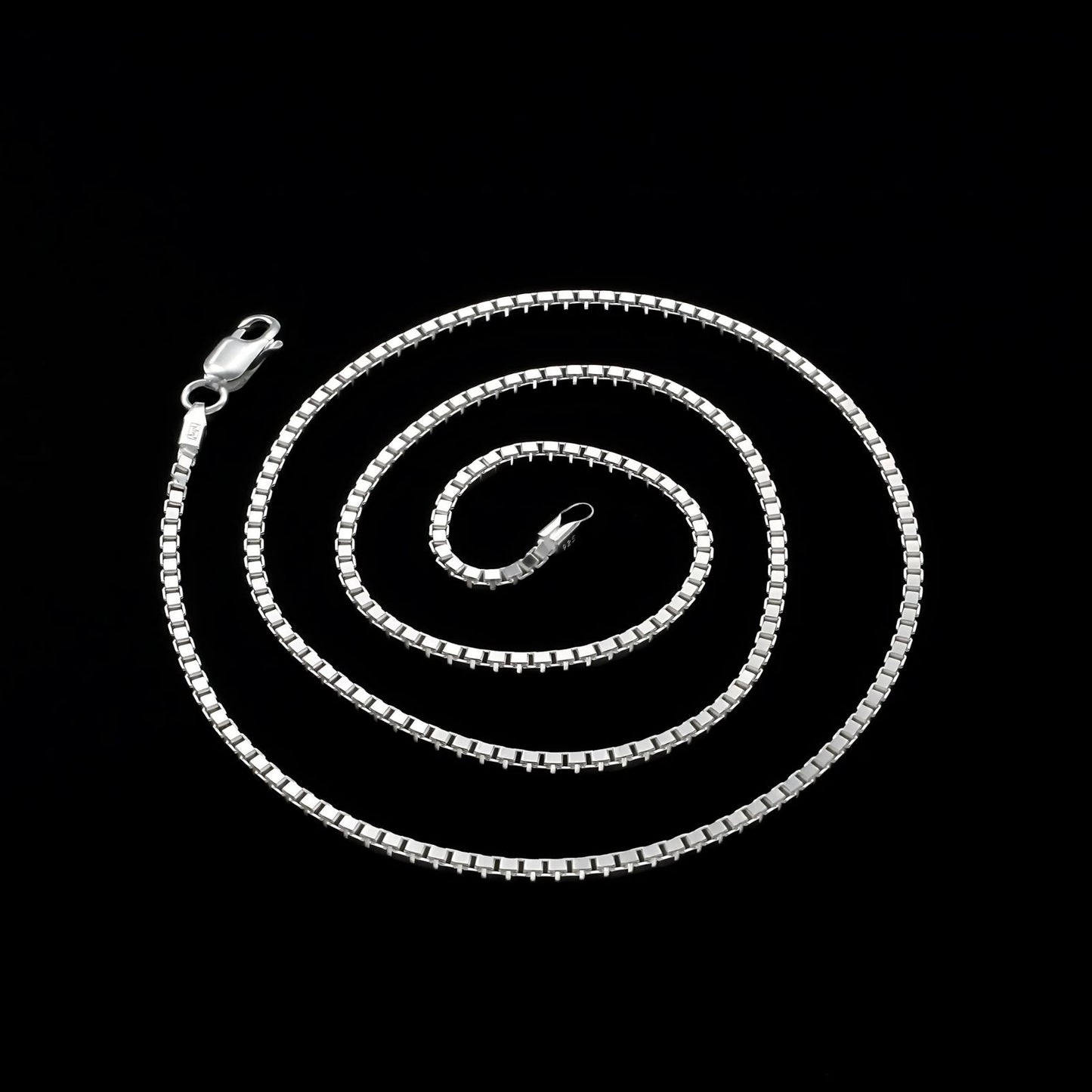 20" Real 925 Sterling Silver Unisex best Neck Chain