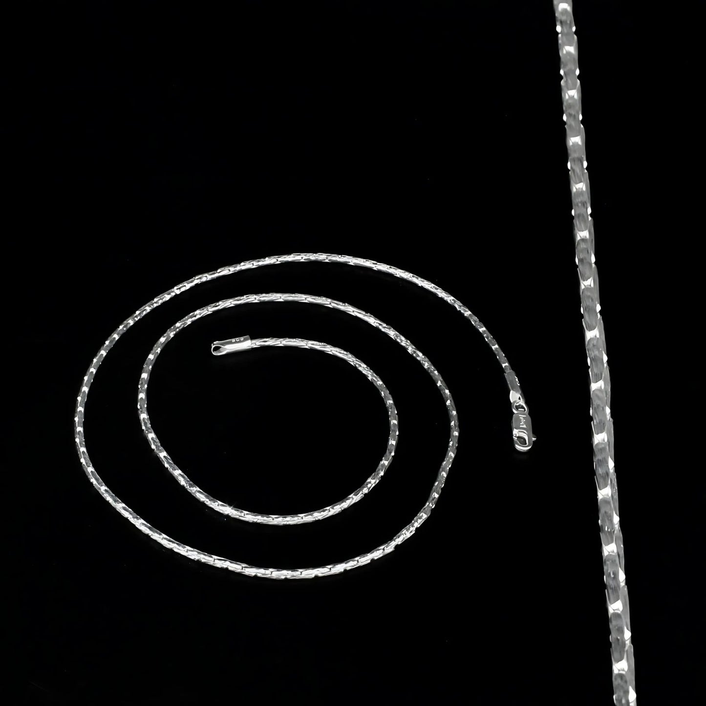925 Sterling Silver Excellent gifting Unisex Neck Chain 20"