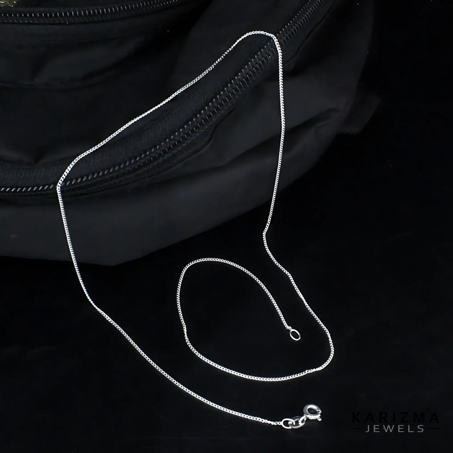 925 Sterling Silver handmade gorgeous Unisex Light weight Neck Chain 18"