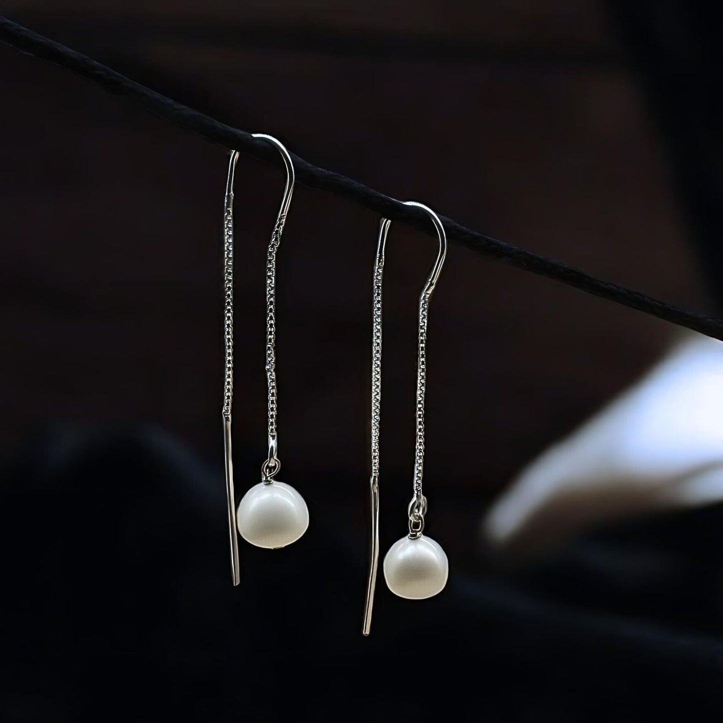 Pure Silver Sui Dhaga Earrings Earrings for Girls And women