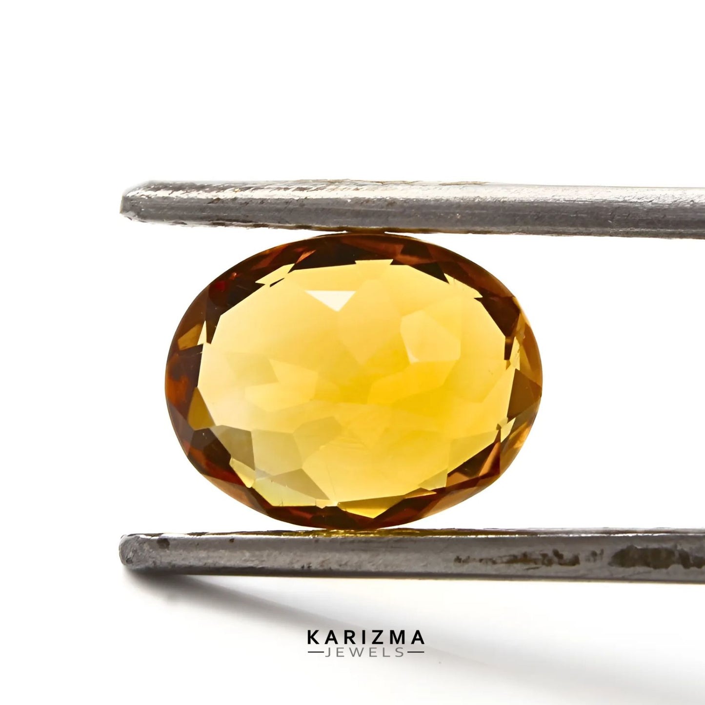 1.7Ct Natural Yellow Citrine (Sunella) Oval Shape Gemstone