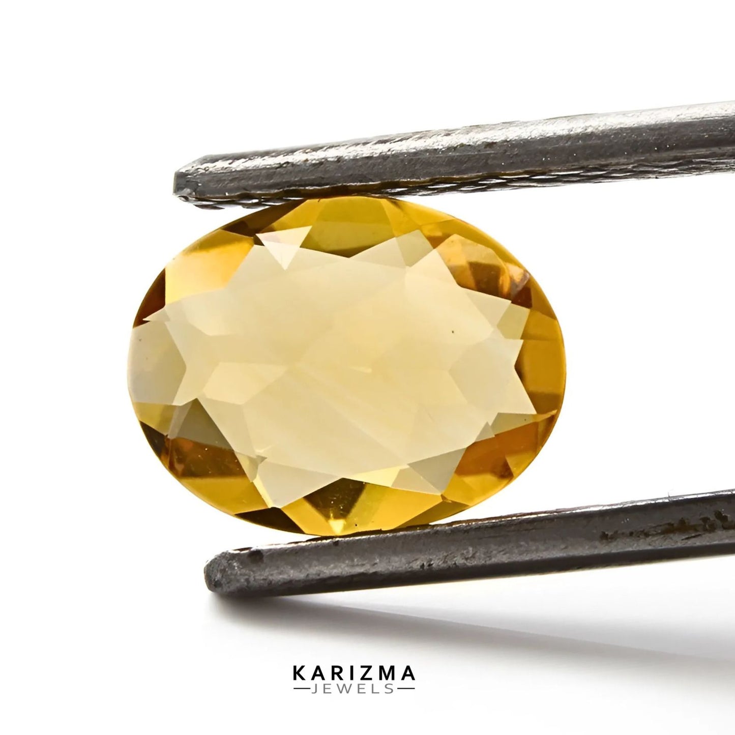 1.1Ct Natural Yellow Citrine (Sunella) Oval Shape Gemstone