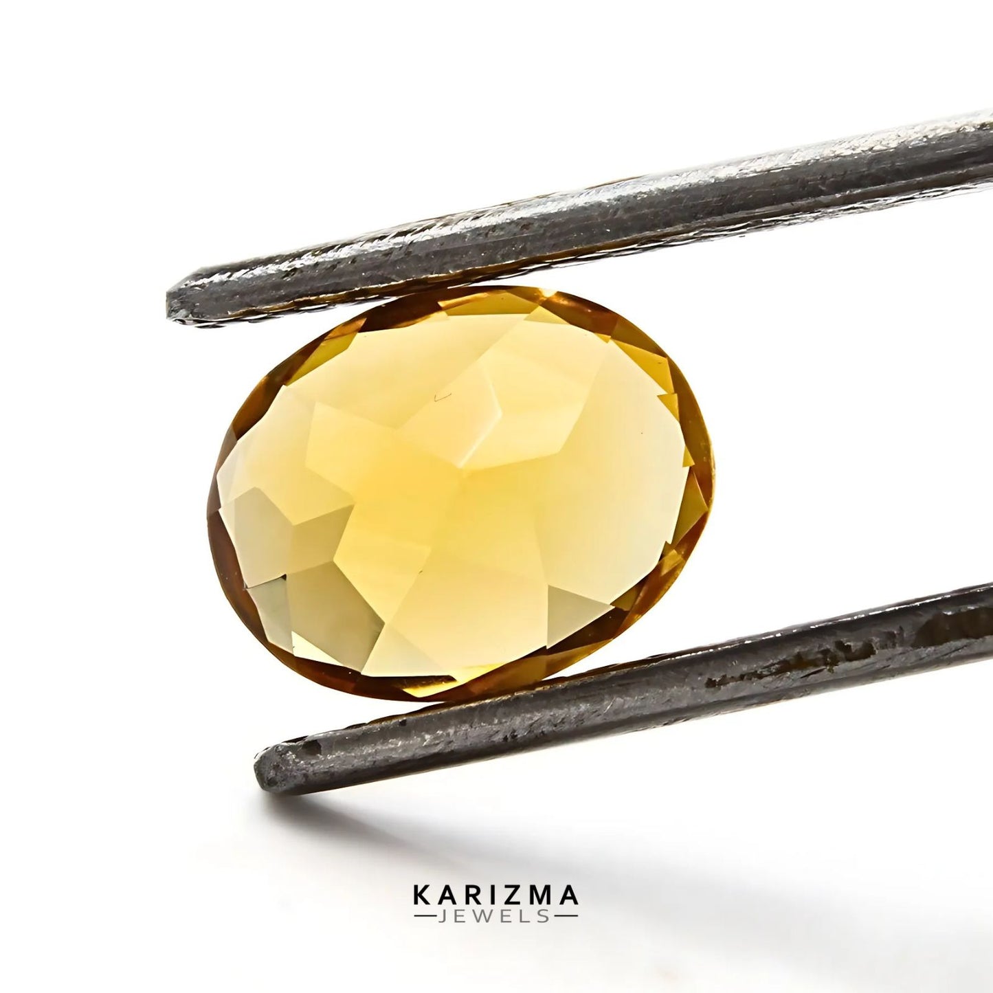 1.8Ct Natural Yellow Citrine (Sunella) Oval Shape Gemstone