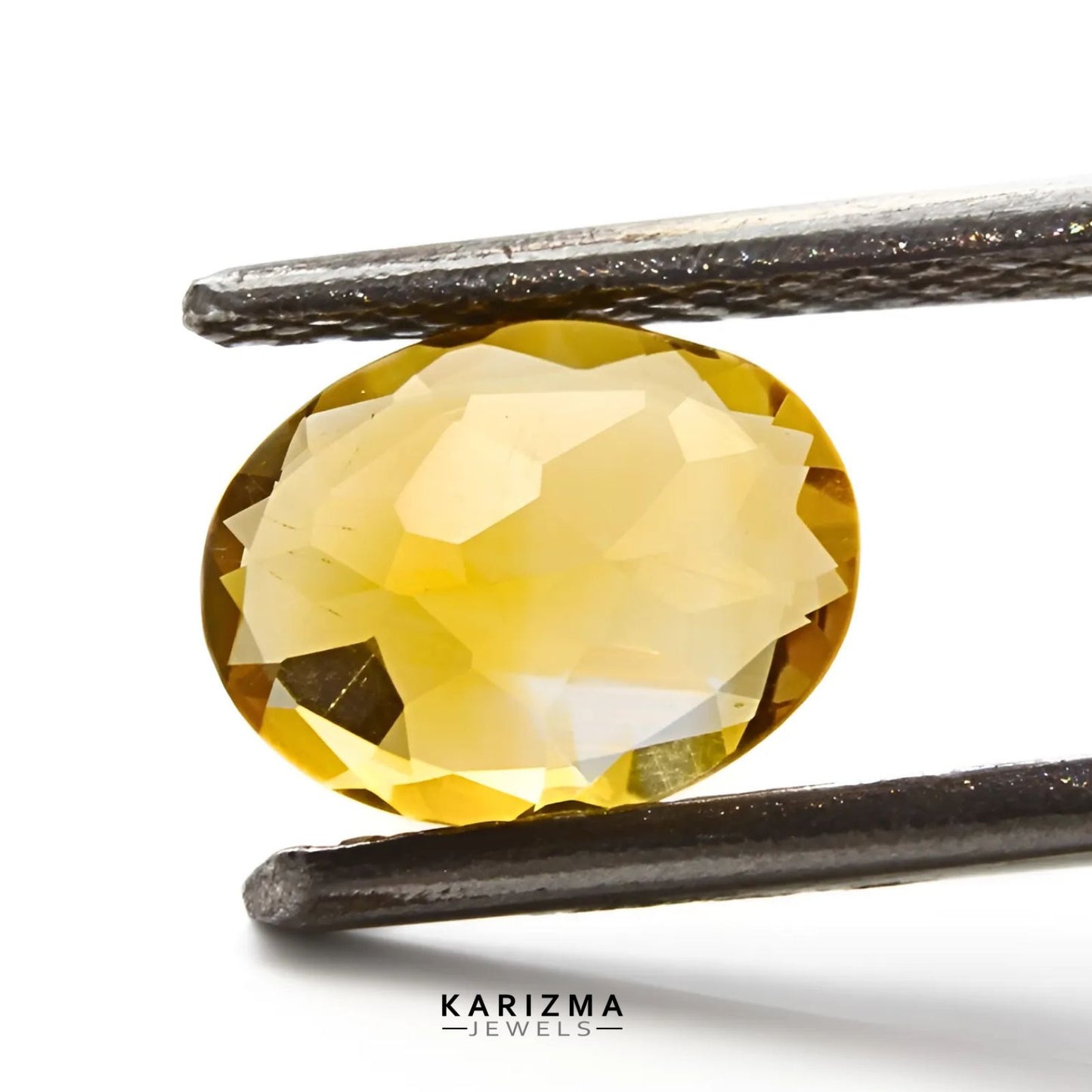 1.6Ct Natural Yellow Citrine (Sunella) Oval Shape Gemstone