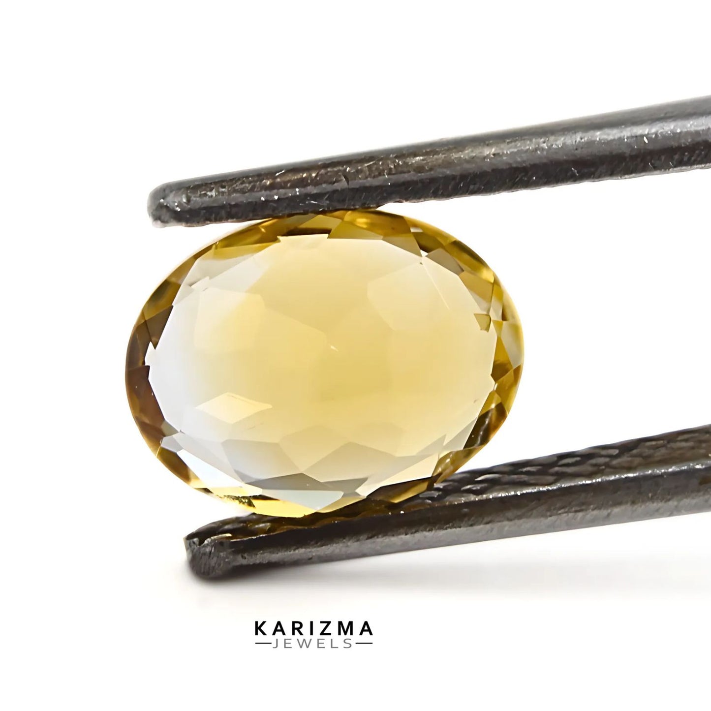 1.6Ct Natural Yellow Citrine (Sunella) Oval Shape Gemstone