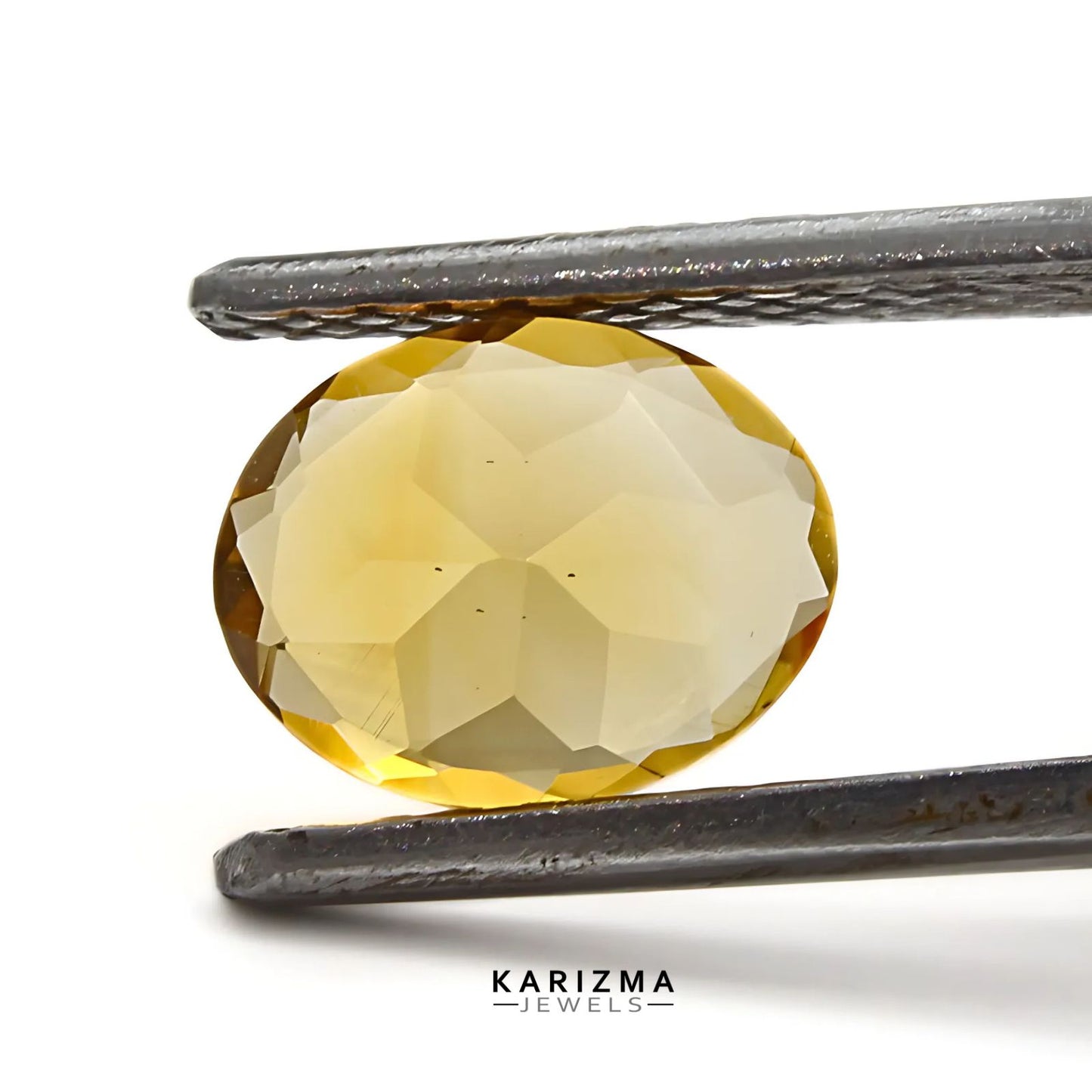 1.3Ct Natural Yellow Citrine (Sunella) Oval Shape Gemstone