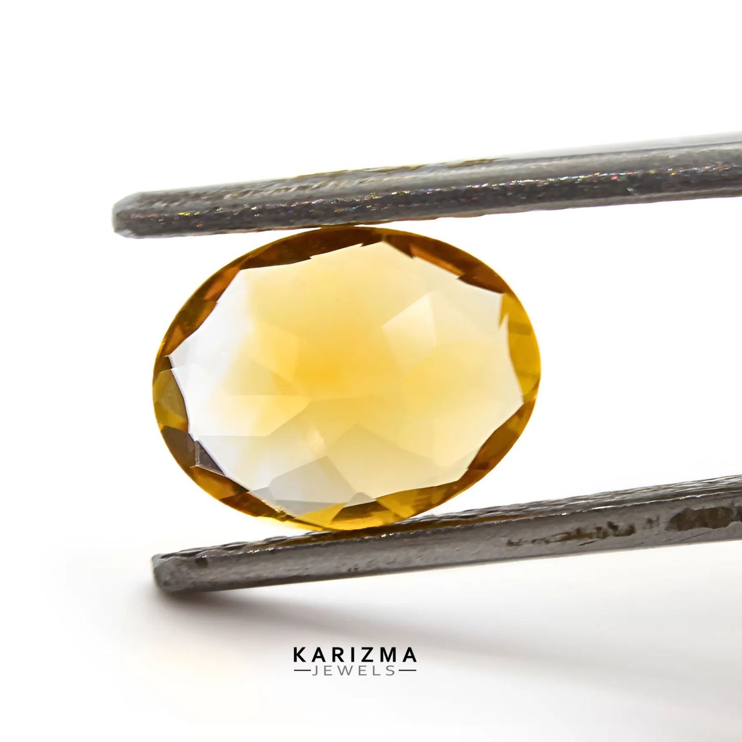 1.3Ct Natural Yellow Citrine (Sunella) Oval Shape Gemstone