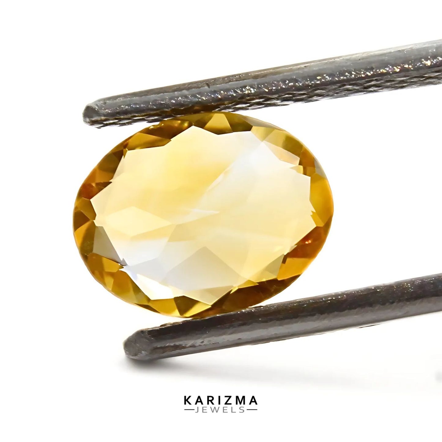 1.1Ct Natural Yellow Citrine (Sunella) Oval Shape Gemstone