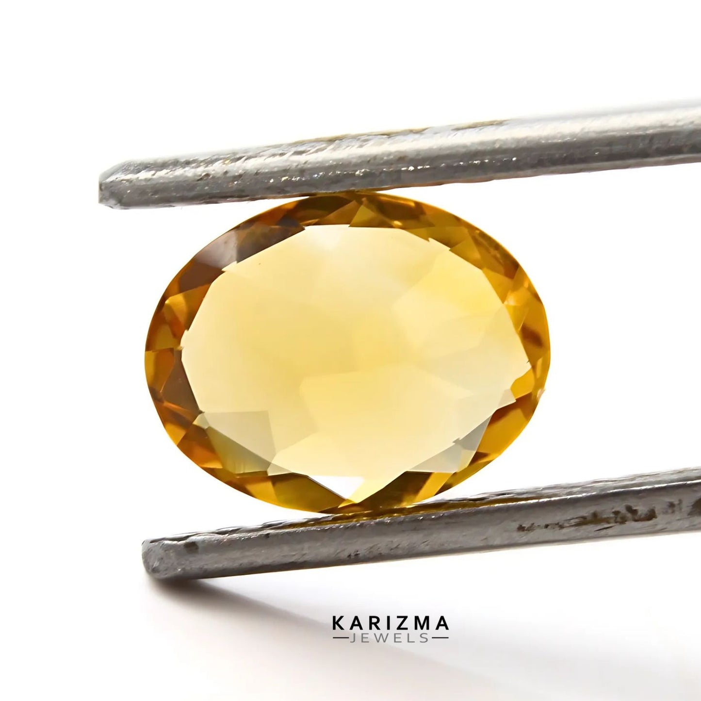 1.1Ct Natural Yellow Citrine (Sunella) Oval Shape Gemstone