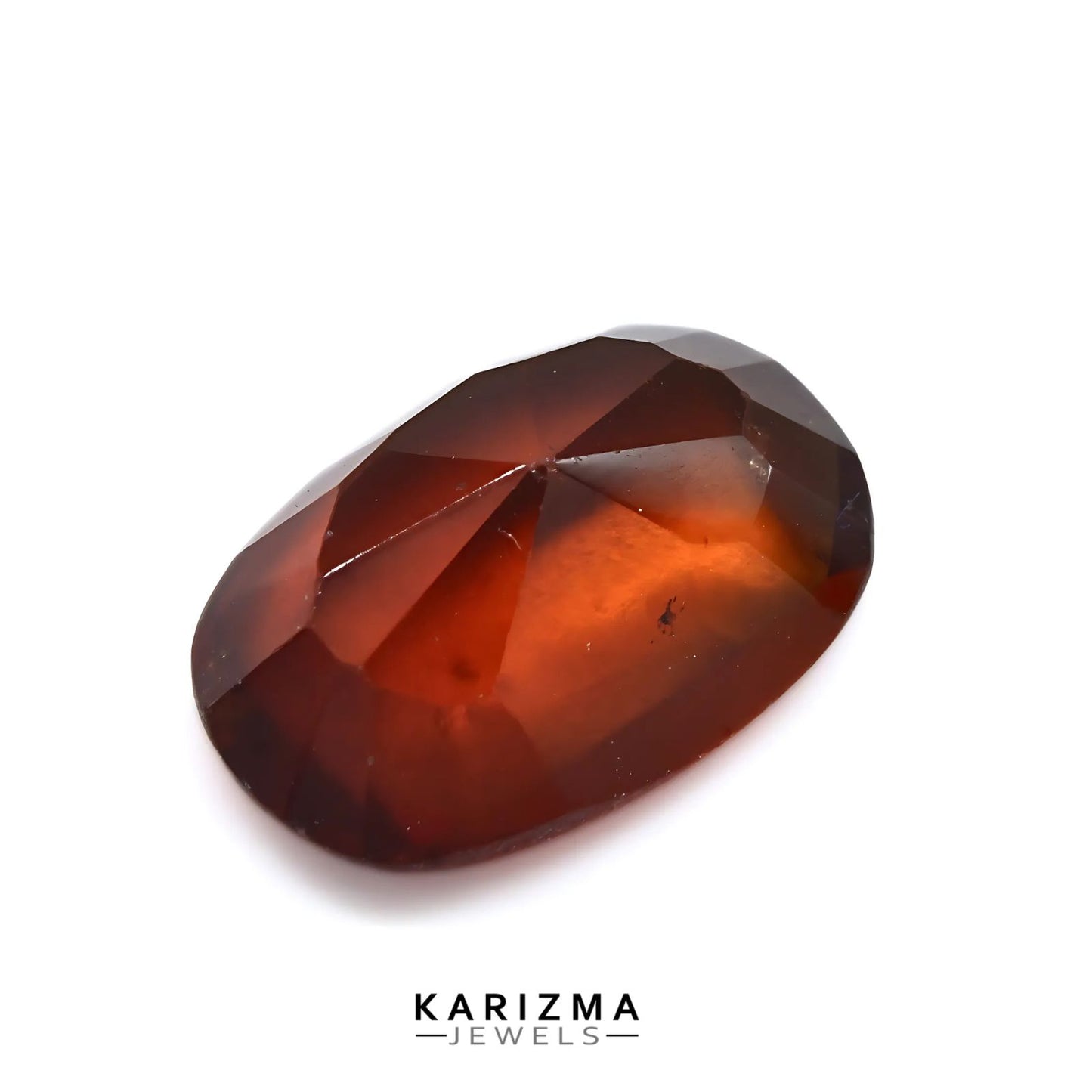 3.3Ct Natural GOMEDH Garnet Hessonite Oval Cut Rashi Gemstone
