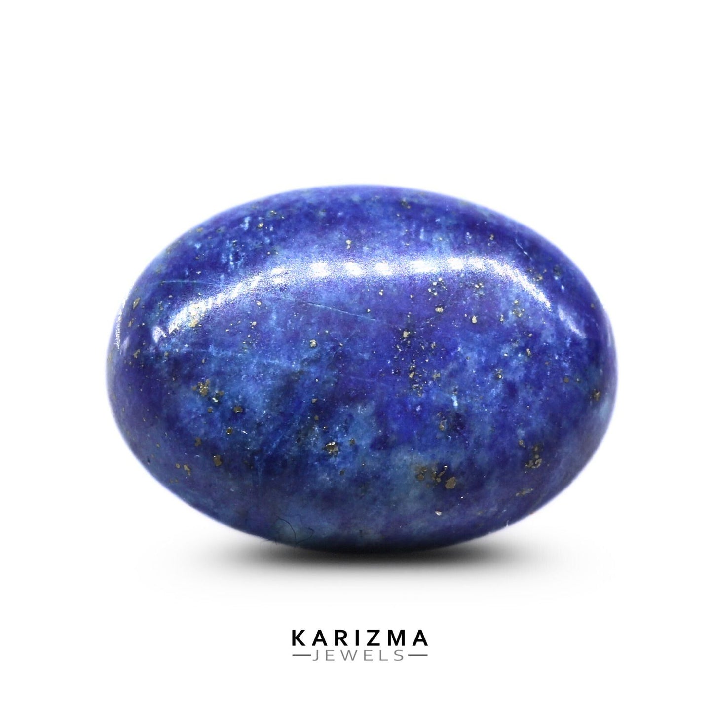 11.6Ct Natural Blue Untreated Lapis Lazuli Oval Cabochon Gemstone
