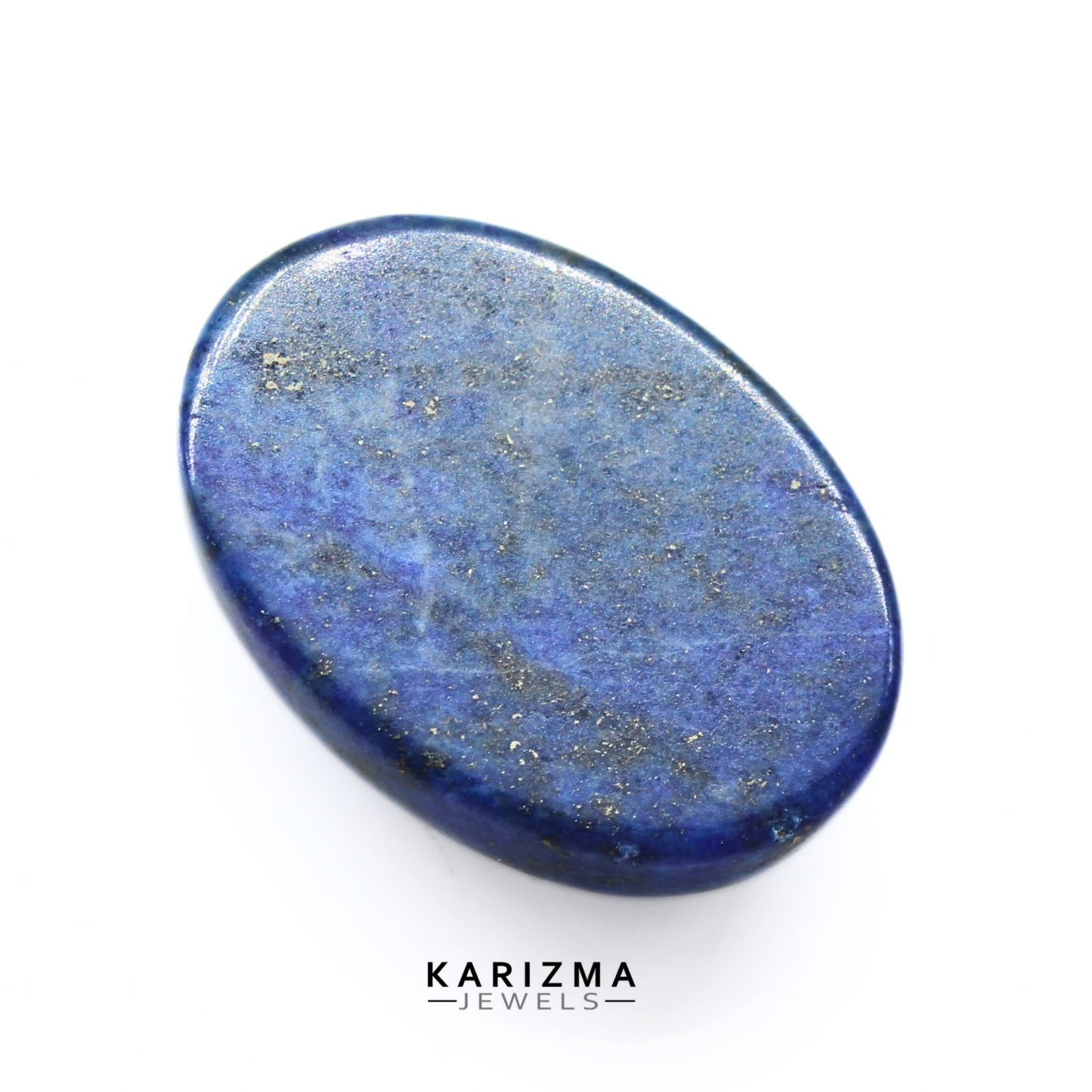 12Ct Natural Blue Untreated Lapis Lazuli Oval Cabochon Gemstone