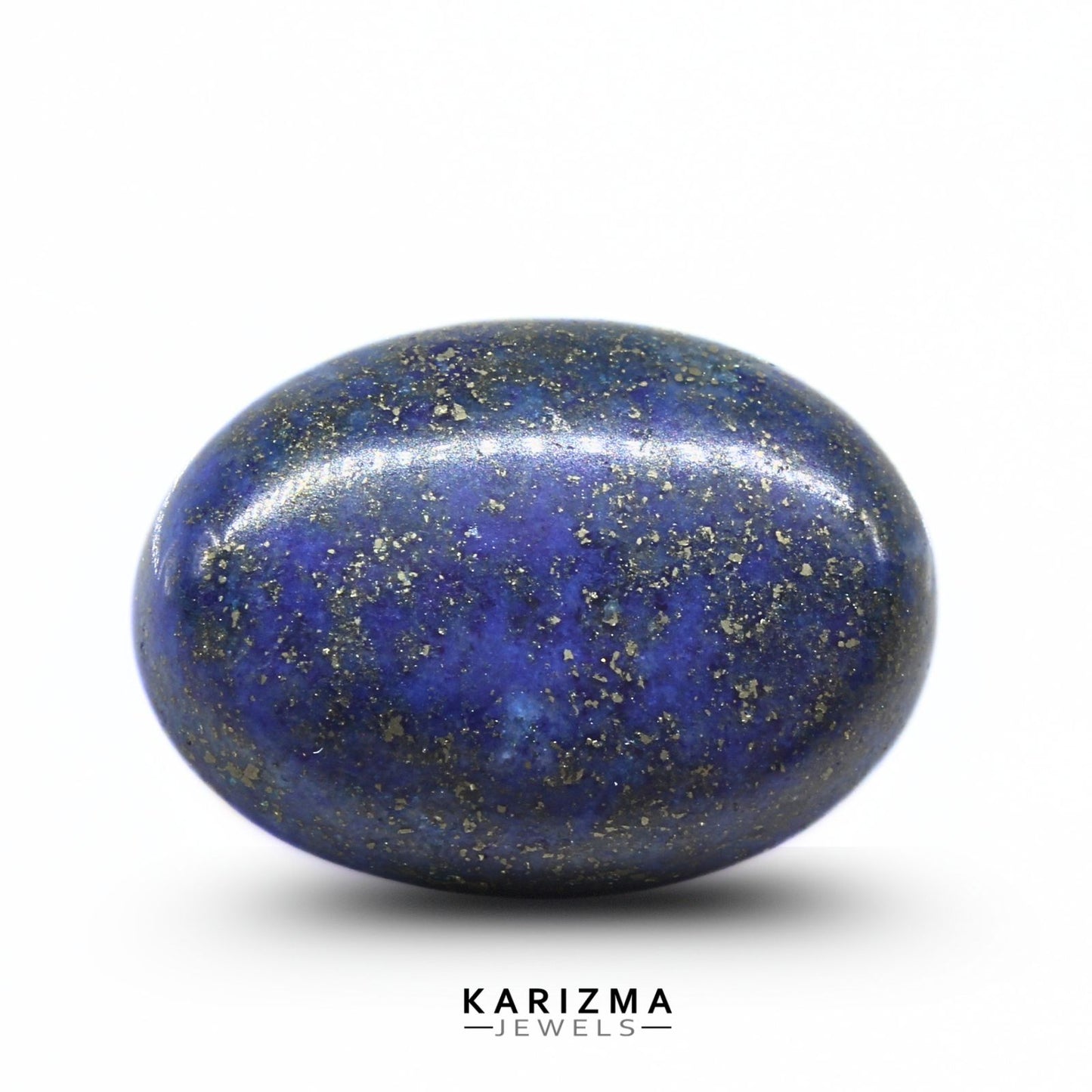 12.5Ct Natural Blue Untreated Lapis Lazuli Oval Cabochon Gemstone