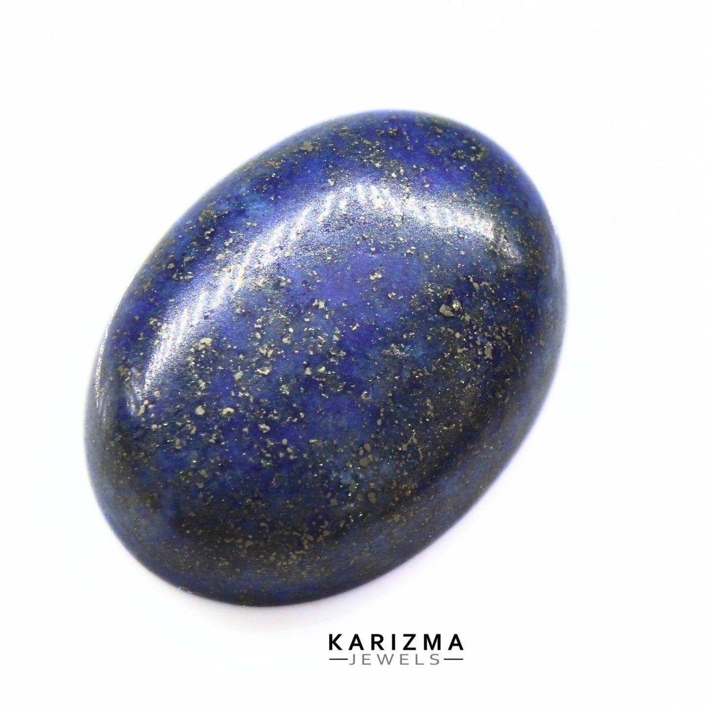 12.5Ct Natural Blue Untreated Lapis Lazuli Oval Cabochon Gemstone