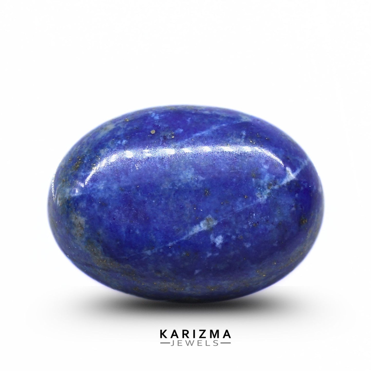 12.9Ct Natural Blue Untreated Lapis Lazuli Oval Cabochon Gemstone
