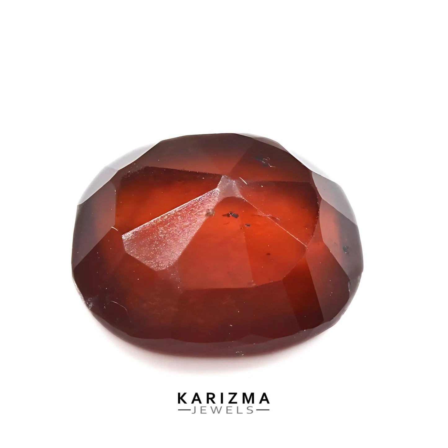 3.7Ct Natural GOMEDH Garnet Hessonite Oval Cut Rashi Gemstone