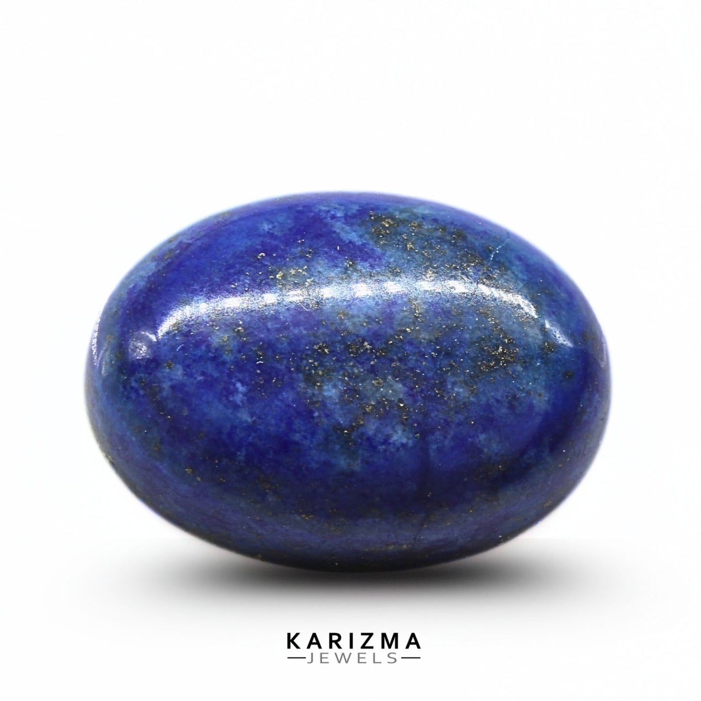14.4Ct Natural Blue Untreated Lapis Lazuli Oval Cabochon Gemstone
