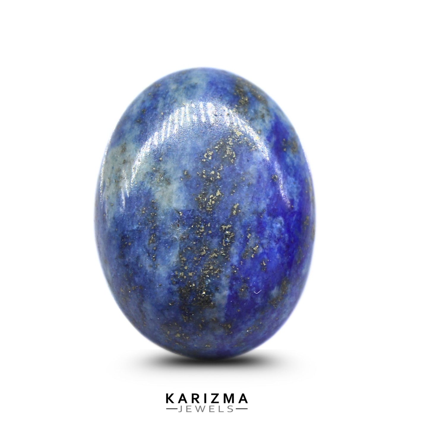 13.3Ct Natural Blue Untreated Lapis Lazuli Oval Cabochon Gemstone