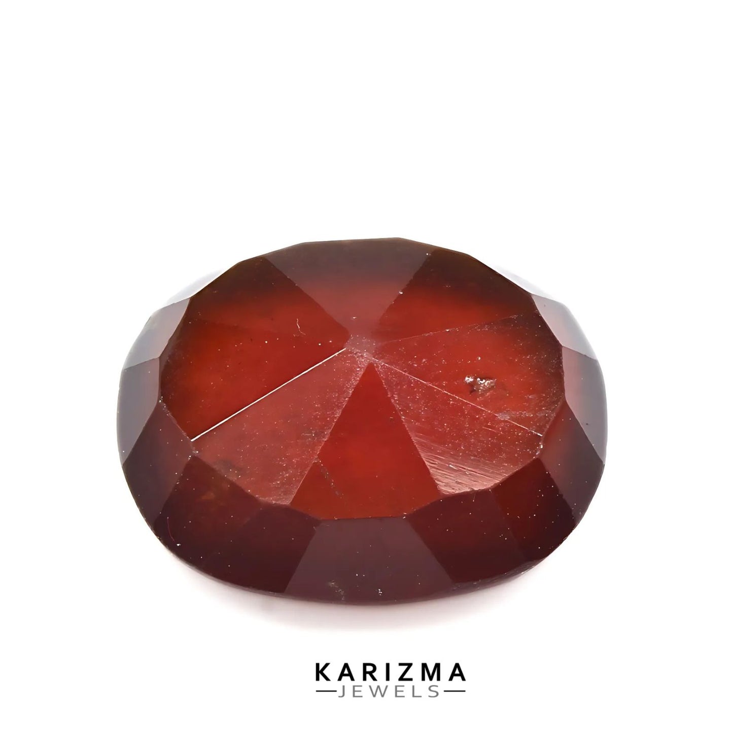 5Ct Natural GOMEDH Garnet Hessonite Oval Cut Rashi Gemstone