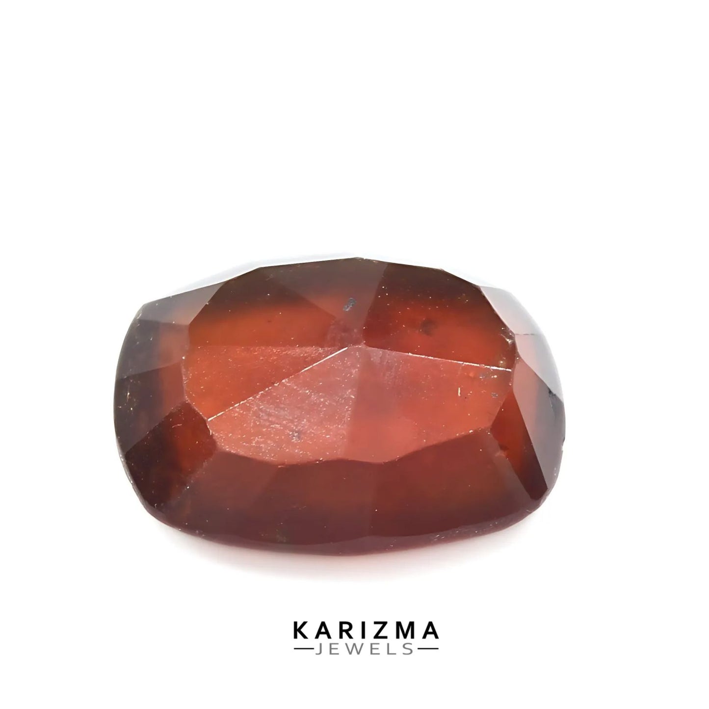 3.7Ct Natural GOMEDH Garnet Hessonite Cushion Mix Faceted Gemstone