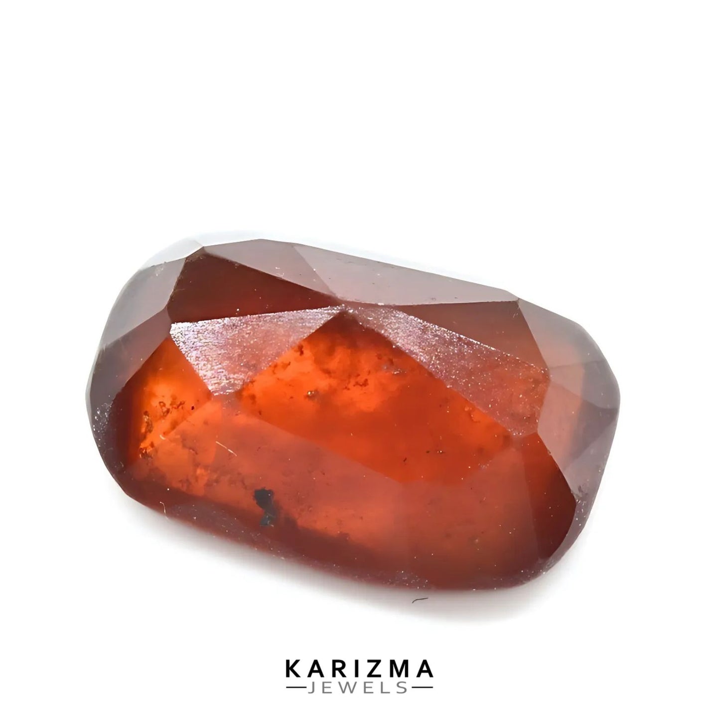 4.2Ct Natural GOMEDH Garnet Hessonite Cushion Mix Faceted Gemstone