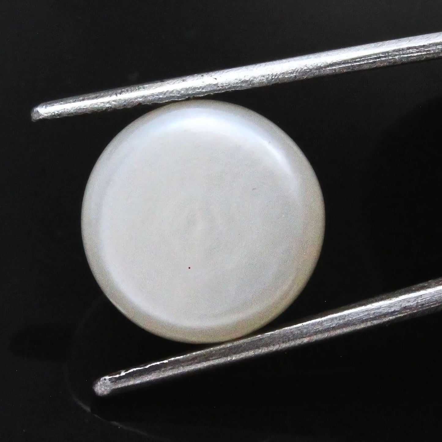 9Ct Natural Gemstone Real White Pearl for Moon