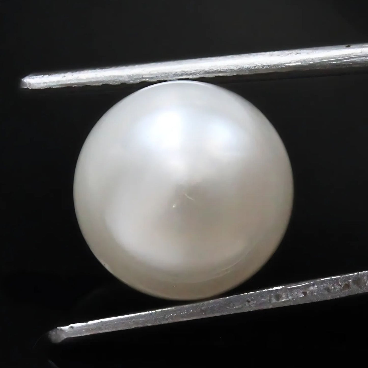 7.6Ct Natural Gemstone Real White Pearl for Moon