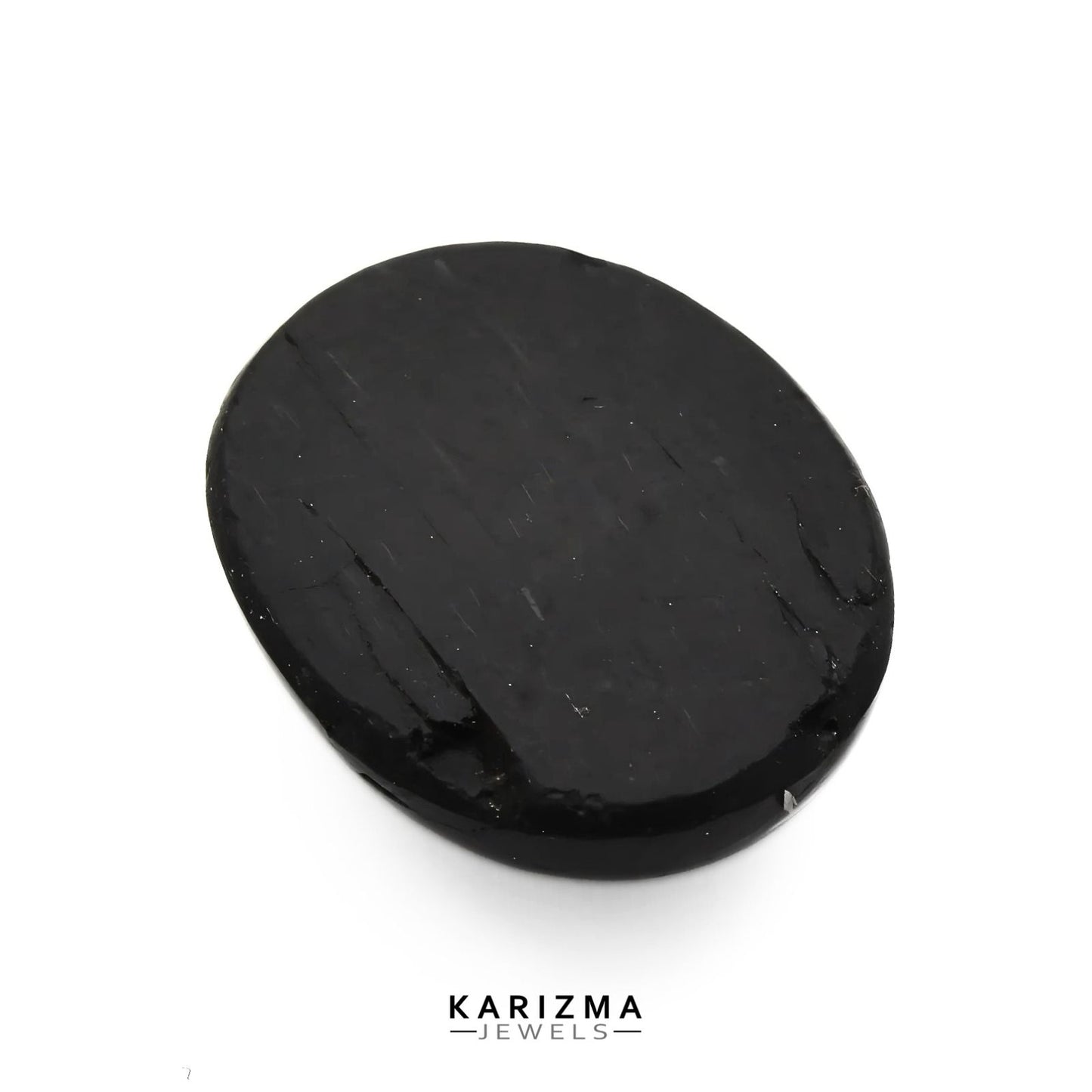 3.9Ct Natural Black Star Oval Gemstone