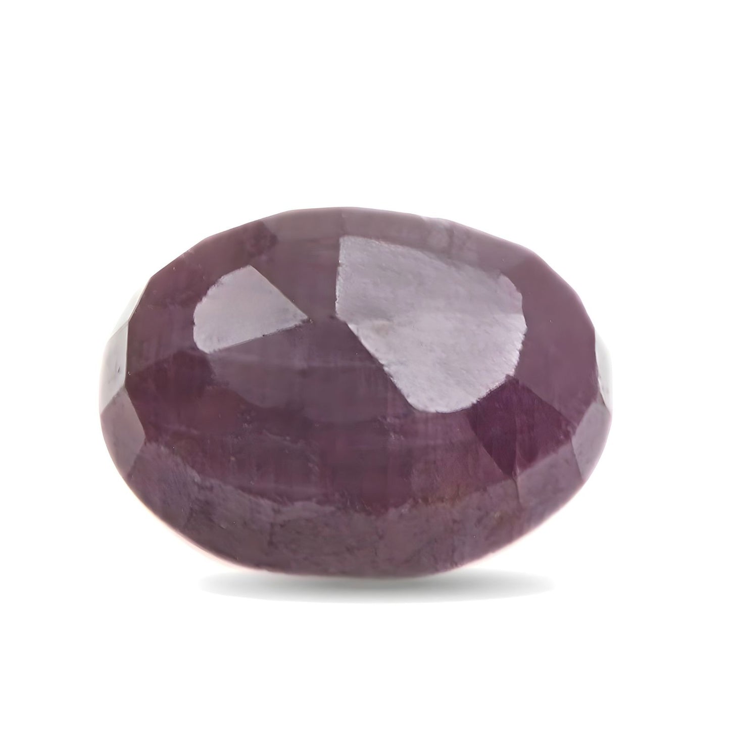 5.2Ct Natural Purplish Red Ruby (Manik) Oval Gemstone