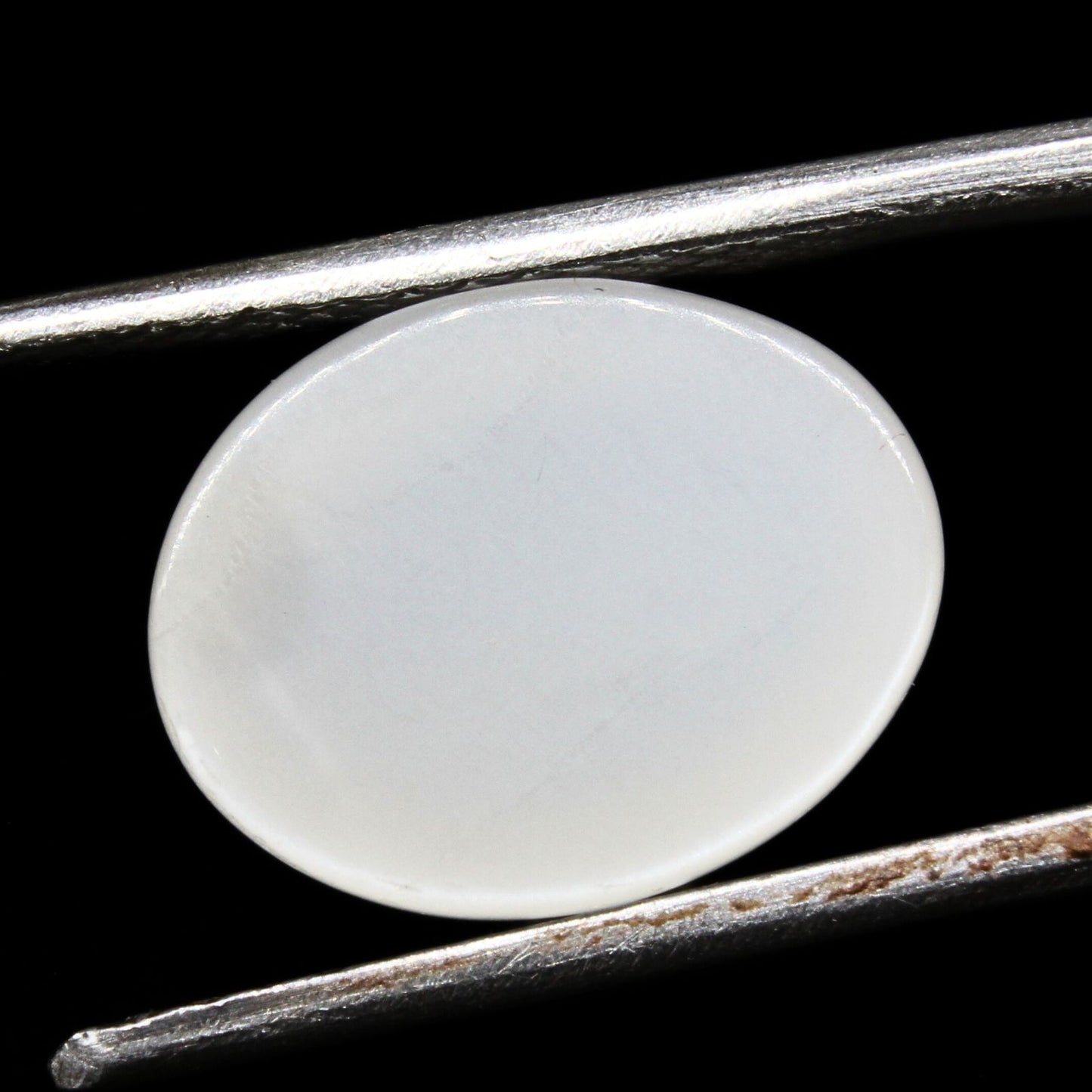 5.2Ct Natural Cloudy white Moonstone Oval Rashi Gemstone